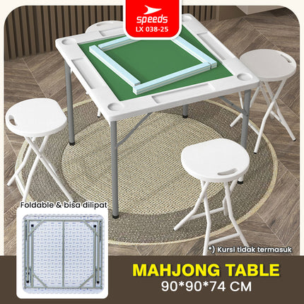 SPEEDS Meja Mahjong Mahyong 90x90x74cm 038-25
