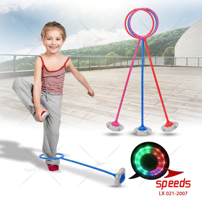 SPEEDS Flash Jump Skipping Kaki Dancer Mainan Olahraga Loncat Tali Anak Remaja Fitness Gym 021-2007