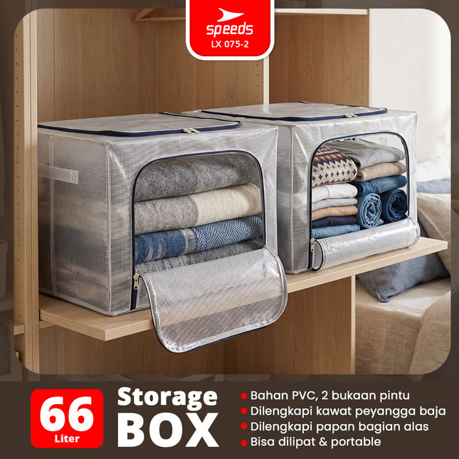 SPEEDS Kotak Penyimpanan Storage Box Organizer Jumbo 075-2