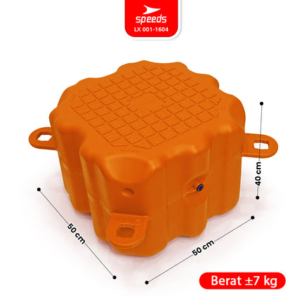 SPEEDS Floating Dock Floating Cube HPDE 50x50x40cm Anti-Slip Multifunctional Stackable Magic Float Wholesale Available 001-1601