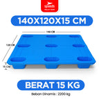 140x120x15cm 15KG