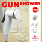 SPEEDS Kepala Shower Head Shower Set Mandi White Shower Putih Plus Selang Flexible 200-5