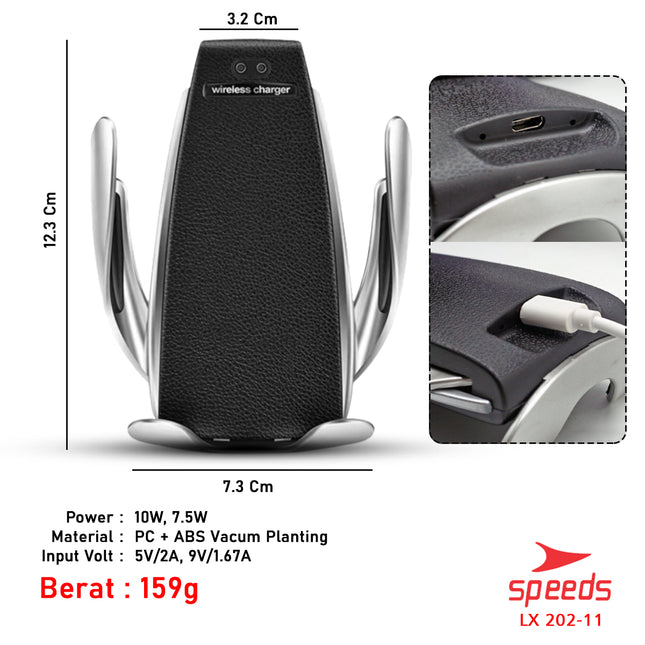 SPEEDS Wireless Car Charger Fast Charging 202-11