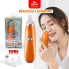 SPEEDS BlackHeads Remover Alat Penyedot Komedo Pembersih Jerawat Wajah Vacuum Cleaner Elektrik 202-1455