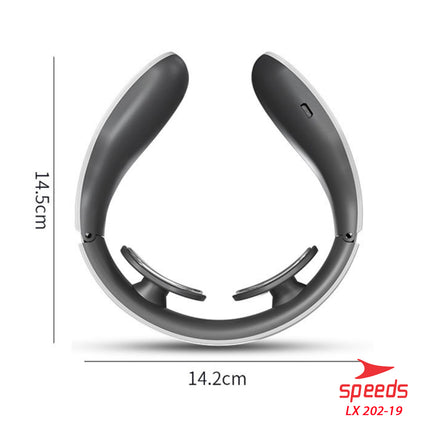 SPEEDS Alat Pijat Leher Neck Massager Alat Terapi Leher dan Tubuh Elektrik Infrared Magnetic 202-19