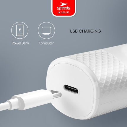 SPEEDS Alat Cukur Rambut Bayi Anak Elektrik USB Cordless Hair Clipper Rechargeable Professional Electric 202-2608