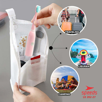 SPEEDS Sikat Gigi Elektrik Tooth Brush Electric Mini Portable Traveling 202-27