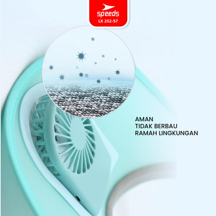 SPEEDS Topi Kipas Angin Outdoor USB Portable Mini Fan Hat Topi Anti Panas Topi Pantai Fashion Traveling 202-57