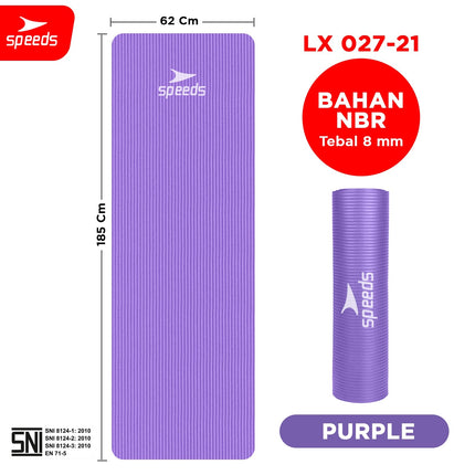 SPEEDS Matras Yoga NBR 8mm 027-21