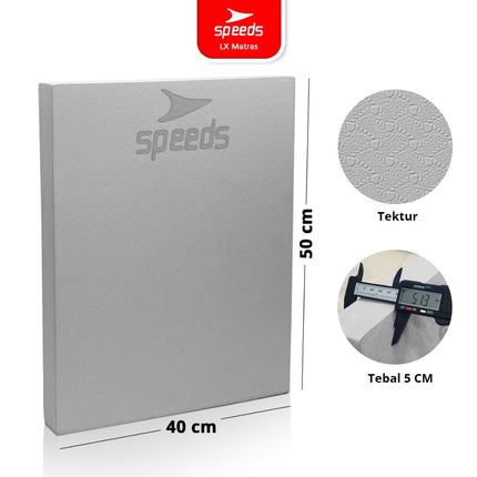 SPEEDS Balance Pad TPE 50x40x5cm Bantalan Yoga Olahraga Matras Lutut Pilates Empuk Cushion 034-24
