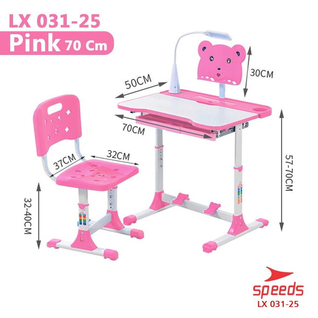 SPEEDS Set Meja Belajar Anak Ukuran 70 dan 80cm 031-25