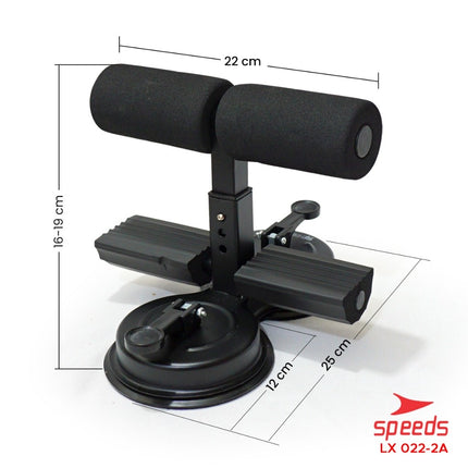 SPEEDS Sit Up Stand Alat Trimmer Bantu Holder Penahan Kaki Olahraga Pegangan Kaki Fitness Yoga Gym 022-2B