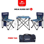 2K Biru + Meja