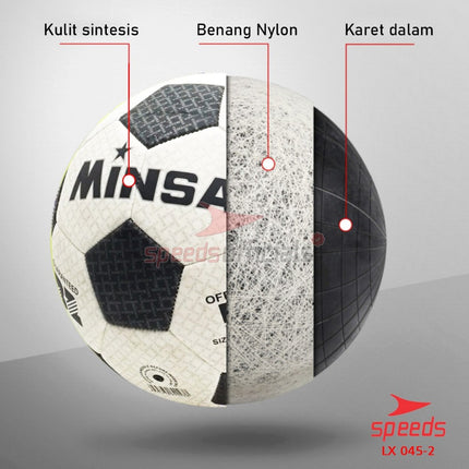 SPEEDS Bola Sepak Futsal international Bola Kaki Football Sepak Bola 045-2