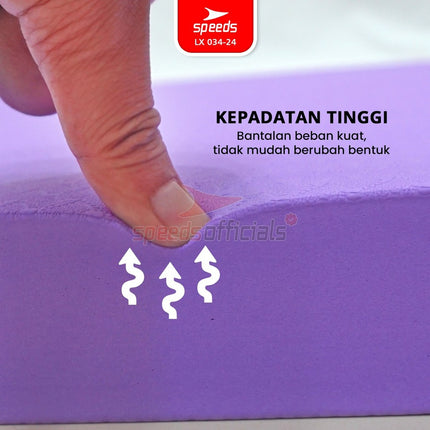 SPEEDS Balance Pad TPE 50x40x5cm Bantalan Yoga Olahraga Matras Lutut Pilates Empuk Cushion 034-24