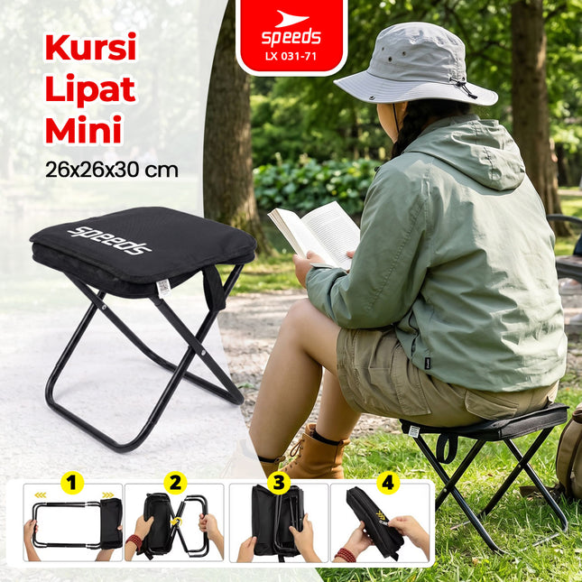 SPEEDS Kursi Lipat Mini Muat Disaku 031-71