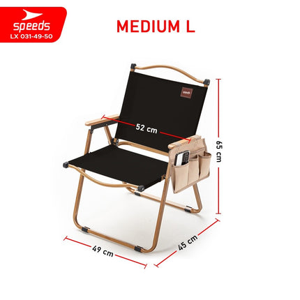 SPEEDS Kursi Lipat Camping Foldable L, XL 031-49