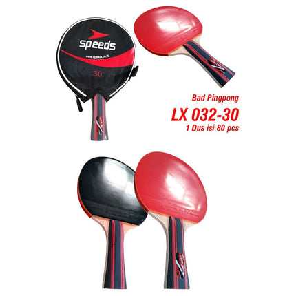 SPEEDS Bet Pingpong Tennis Meja Pingpong Ball Olahraga Keseimbangan Rubber Unggul 032-30