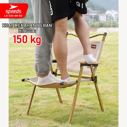 SPEEDS Kursi Lipat Camping Foldable L, XL 031-49