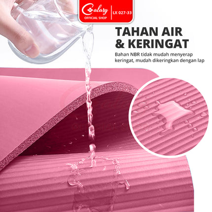 SPEEDS Yoga Mat 196x115x30mm Anti Slip Matras Yoga Tebal Extra Besar Alas Yoga Senam LX 027-33