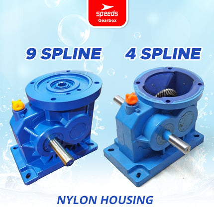 SPEEDS Gearbox 4-9 Spline 750W - 1500W