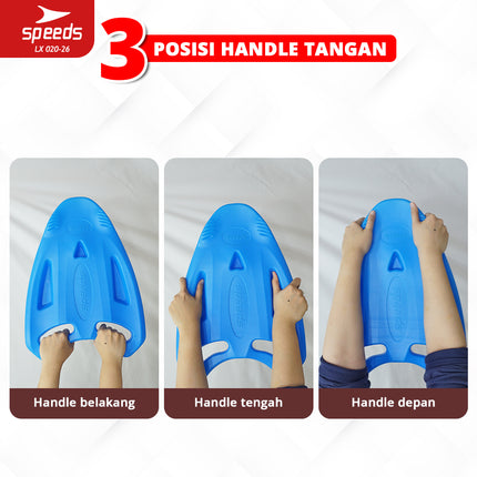 SPEEDS Papan Pelampung Renang Anak Papan Seluncur Swimming Board Olahraga Air Pemula Kick Board  020-26