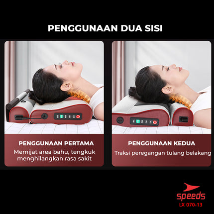 SPEEDS Bantal Pijat Elektrik Portable 070-13