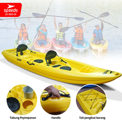 SPEEDS Perahu Kayak Sampan Perahu Dayung Conoe Boating Olahraga Paddle Kano Safety 020-25