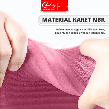 SPEEDS Yoga Mat 196x115x30mm Anti Slip Matras Yoga Tebal Extra Besar Alas Yoga Senam LX 027-33