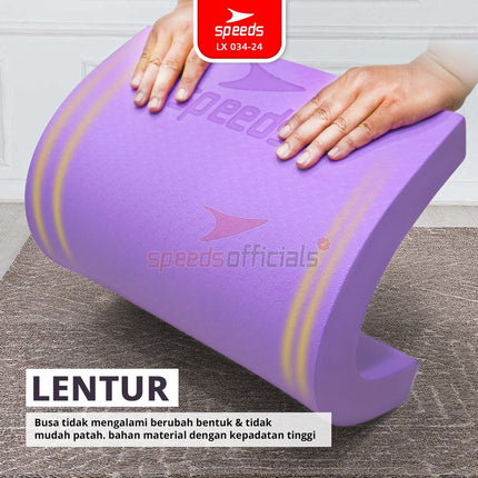 SPEEDS Balance Pad TPE 50x40x5cm Bantalan Yoga Olahraga Matras Lutut Pilates Empuk Cushion 034-24