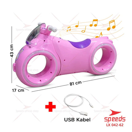 SPEEDS Kids Toy Bicycle Kids Motorcycle Kids Rocking Horse Mini Balance Bike Standard 042-62