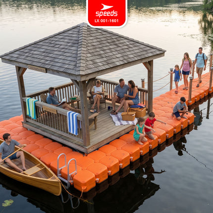 SPEEDS Kubus Apung HPDE 50x50x40cm Floating Dock 001-1601