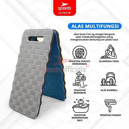 SPEEDS Matras Bantalan Cushion Lutut Knee Pad Prayer Serbaguna Kneeling Pad Kneel Empuk 034-28