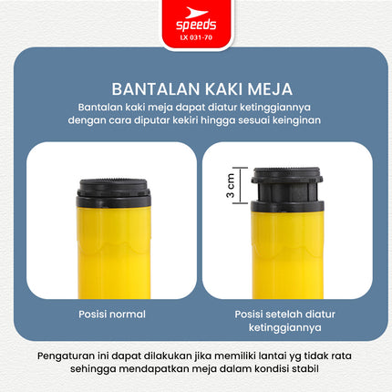 SPEEDS Meja Belajar Bulan 031-70