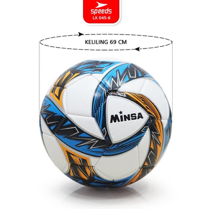 SPEEDS Bola Sepak Futsal international Sepak Bola Olahraga Football Soccer 045-6