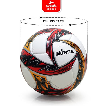 SPEEDS Bola Sepak Futsal international Sepak Bola Olahraga Football Soccer 045-6