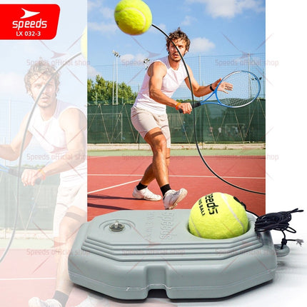 SPEEDS Bola Tenis Tennis Dengan Tali Elastis Bahan Karet Untuk Latihan Tennis Trainer Olahraga Tenis Bola 032-3