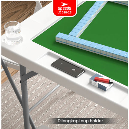 SPEEDS Meja Mahjong Mahyong 90x90x74cm 038-25
