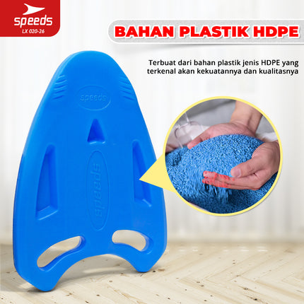 SPEEDS Papan Pelampung Renang Anak Papan Seluncur Swimming Board Olahraga Air Pemula Kick Board  020-26