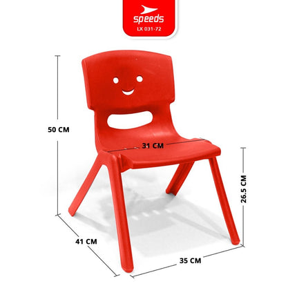 SPEEDS Kursi Anak Warna Warni 031-72