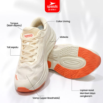 SPEEDS Sepatu Olahraga Wanita Sneakers Shoes 076-1