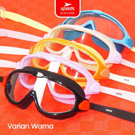 SPEEDS Kacamata Renang Anak Swimming Goggles Anti Fog Lensa Jernih 017-2510