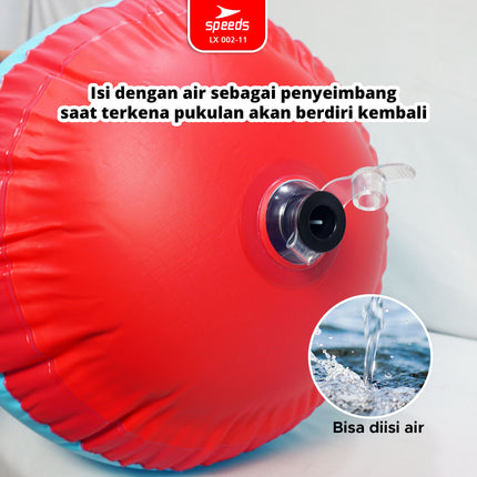 SPEEDS Boxing Punching Bag for Kids, Vertical Kids Punching Bag, Target Point Punching Bag for Boxing Training, Punch Bag Target 002-11