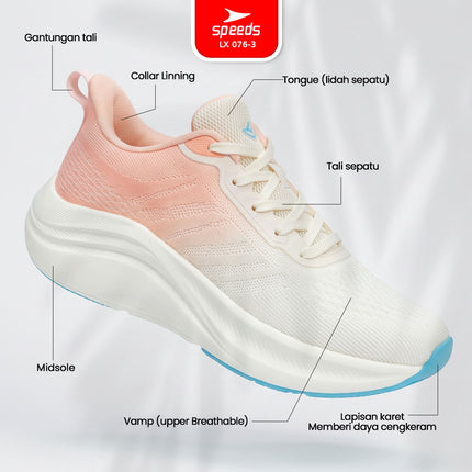 SPEEDS Sepatu Olahraga Sneakers Wanita 076-3
