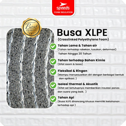 SPEEDS Insulator Foam XLPE 1.25m