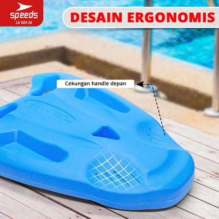 SPEEDS Papan Pelampung Renang Anak Papan Seluncur Swimming Board Olahraga Air Pemula Kick Board  020-26