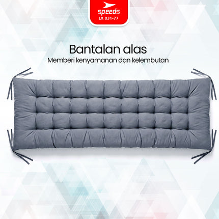SPEEDS Kursi Lipat Folding Bed Tidur Matras Velbed Kursi Malas Tempat Tidur Lipat Kursi Ranjang 031-77