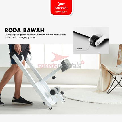 SPEEDS Squat Machine 3-in-1 Fitness Equipment Multifunctional Sports Bench Sit Up Push Up Bar Practical Indoor Outdoor Gym LX 042-6300