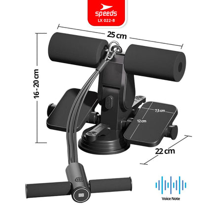 SPEEDS Sit Up Stand Alat Trimmer Bantu Holder Penahan Kaki Olahraga Pegangan Kaki Fitness Yoga Gym 022- 8