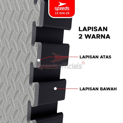 SPEEDS Matras Takewondo Tebal 5cm Matras Evamat Bela Diri Eva Puzzle Karate Mat 034-29